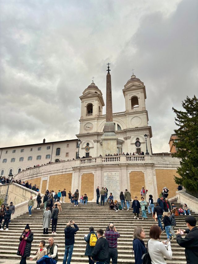 겨울 로마에 왔다면 꼭 가봐야하는 스페인광장🩵🇮🇹