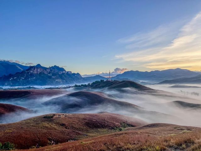ภูหัวโล้น ⛰️ 🚩 ประเทศลาว 🇱🇦