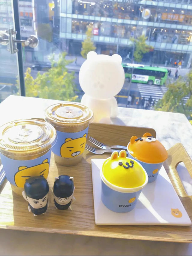 ✼韓国✼映えかわカフェ🤍ライアンに会いに行こう🧸🫧
