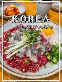 【韓国】鍾路5街  広蔵市場へ行ったらユッケを食べよう