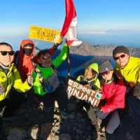 Up to the Mt Rinjani