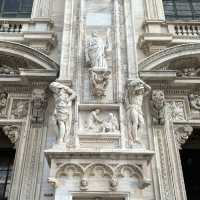 Iconic landmark in Milan, Italy