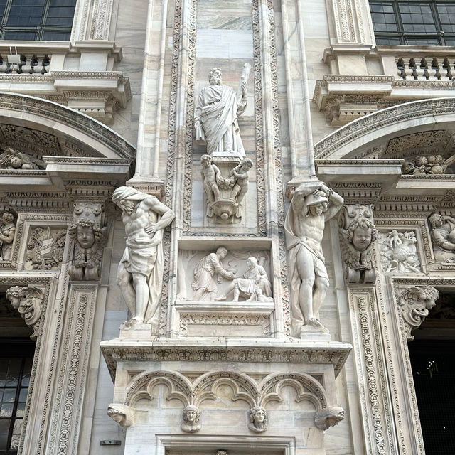 Iconic landmark in Milan, Italy