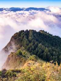 台灣桃山日出雲海
