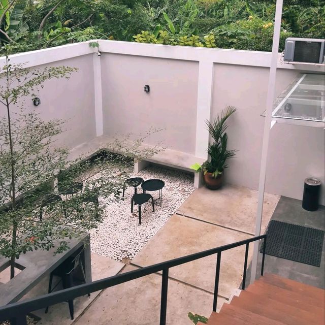 AS IT HAS BOTH INDOOR AND OUTDOOR SEATING