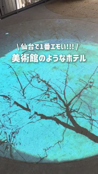 【仙台で1番○○い!!!】美術館のようなホテル✨