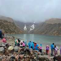 We hiked Lake Humantay 4,200m!