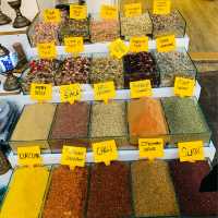 Rich Aroma of Spice in the Bazaar 
