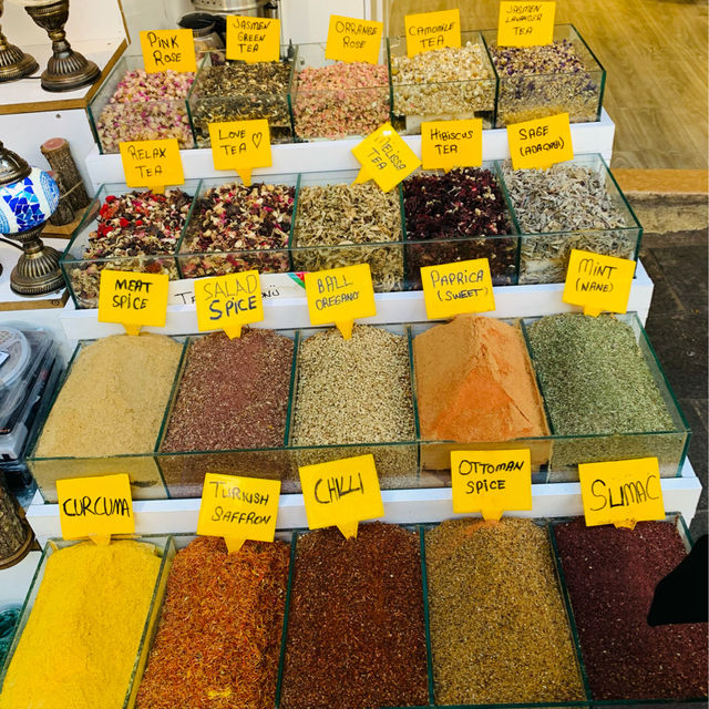 Rich Aroma of Spice in the Bazaar 