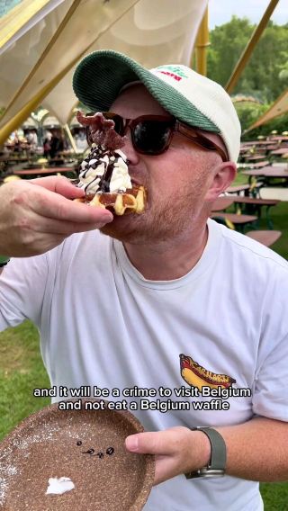 EVERYTHING I ATE AT EUROPES LARGEST MUSIC FESTIVAL 🇧🇪