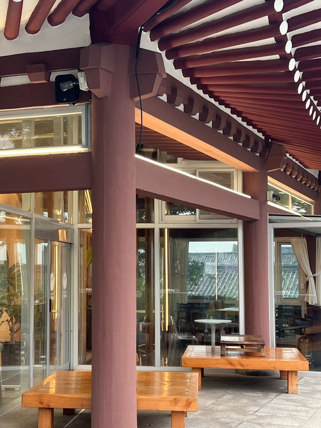 ◡̎ 🏝️🔎경주 황리단길 카페 내류사