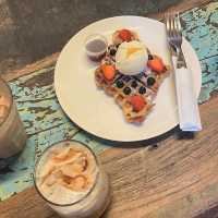 Coffee and Croissants in Jakarta
