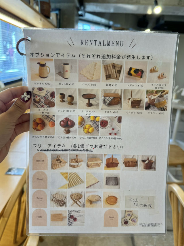 手ぶらで可愛いピクニックができるスポット🌼🧺