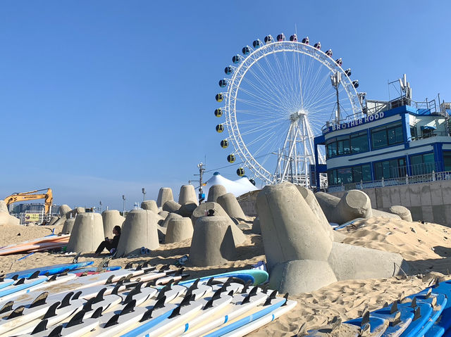 여름 서핑을 하기에 딱 좋은 속초해수욕장!🏄‍♂️