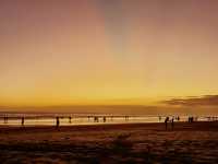 Sunset in Seminyak Beach