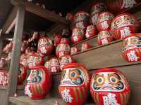 【勝だるま】箕面の勝尾寺