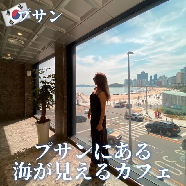【韓国】プサンにある海が見える素敵なカフェ🌊