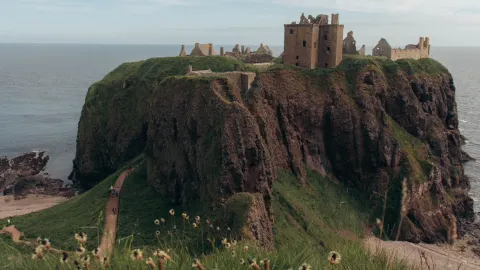 ปราสาทดันนอททาร์ Dunottar Castle — traveler post in Stonehaven