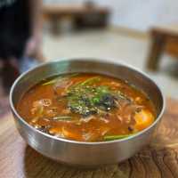 여름여행 태백여행 중 들린 맛집 부산감자옹심이 