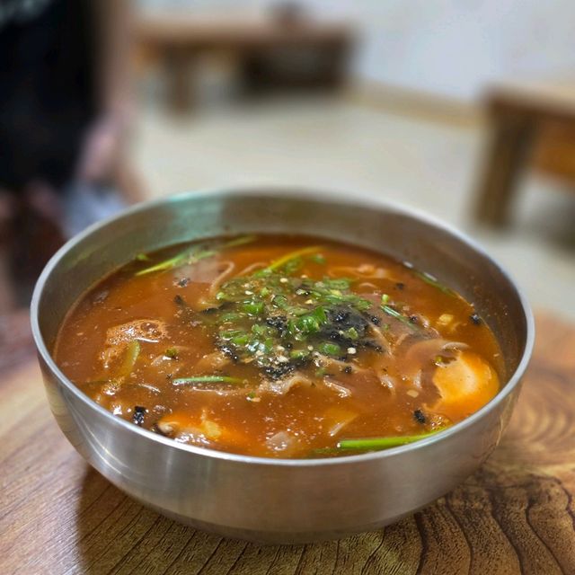 여름여행 태백여행 중 들린 맛집 부산감자옹심이 