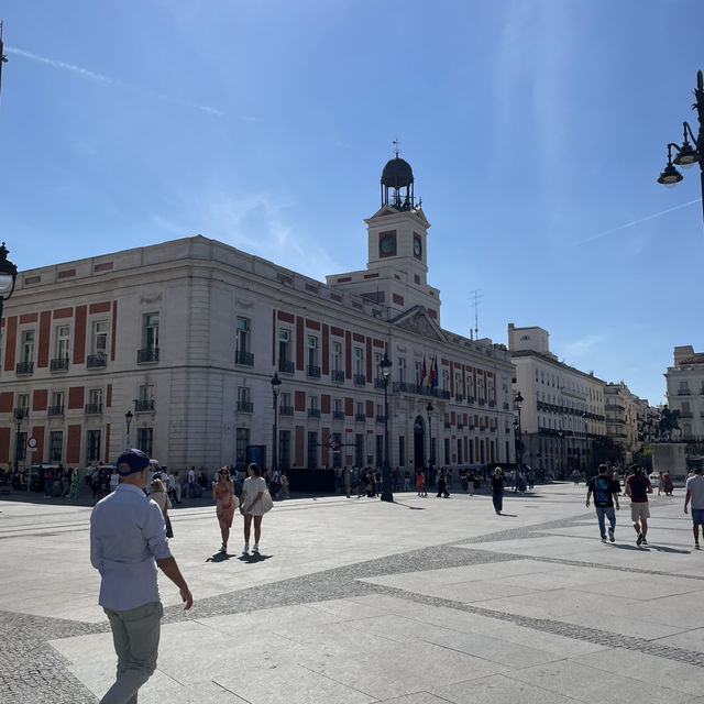 Madrid streets and square 
