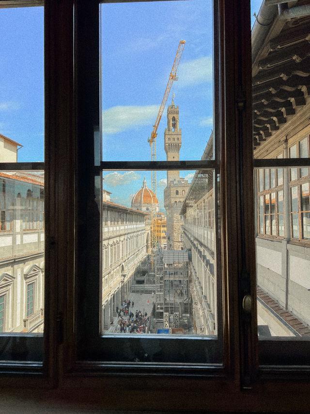 이탈리아 피렌체🇮🇹 우피치 미술관은 뷰 맛집