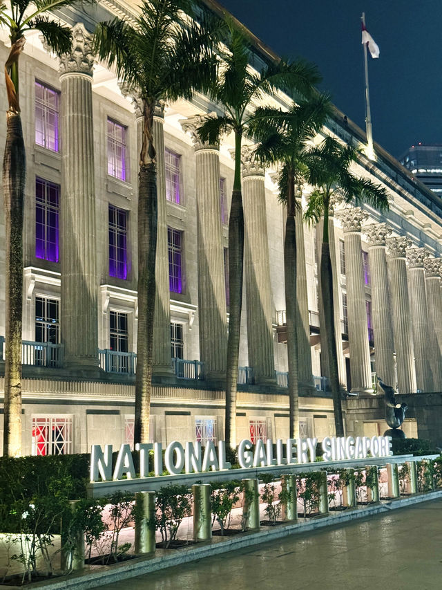 🇸🇬 Exploring the National Gallery Singapore: A Blend of Art and Architecture