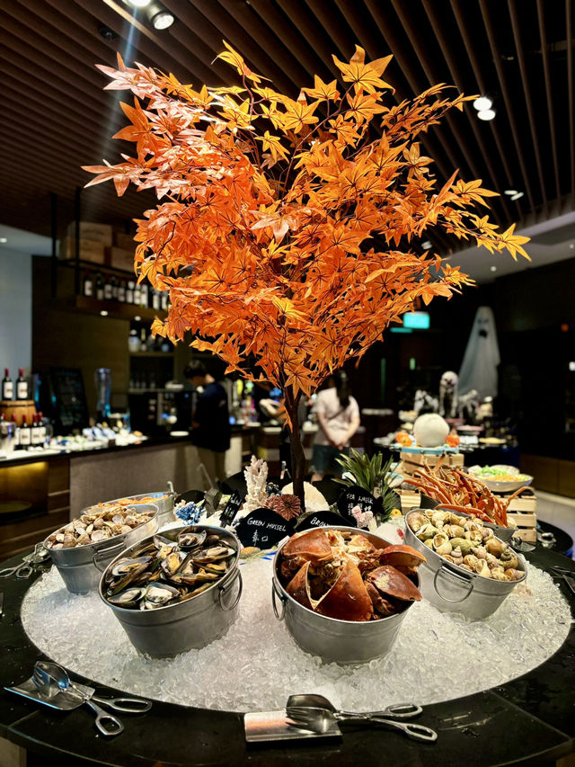 【黃竹坑】海洋公園萬豪酒店海灣餐廳萬聖節主題自助餐