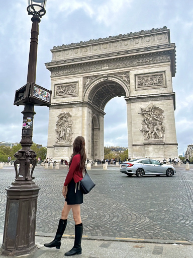 値下げ　フランス街の風景 エトワール凱旋門　人気の高級油彩画 横90×縦67 フランス|パリ】エトワール凱旋門 | Trip.com パリ