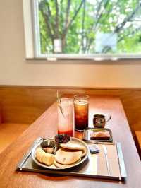 숲뷰가 예쁜 잠실 카페 ☕️🌿