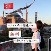 【トルコ】イスタンブールの無料！穴場かつマストスポット紹介！