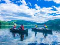 【長野】エメラルドグリーンの青木湖でのカヤック体験🛶