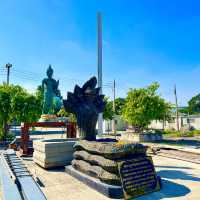 สักการะท้าวเวสสุวรรณ วัดบุญศรีมุนีกรณ์