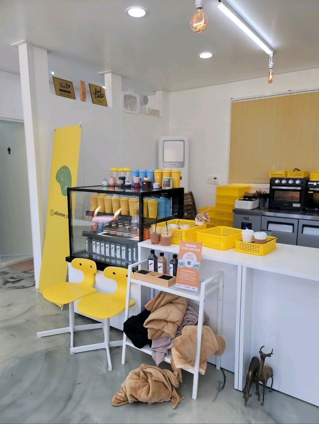 온통 노란 세상 평창 은행나무카페💛