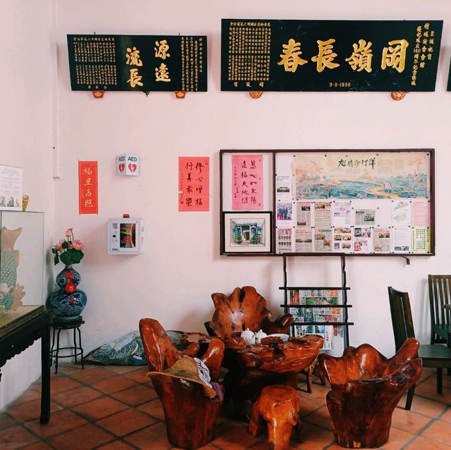 馬來西亞檳城喬治城市中心著名華人祠堂景點:新會會館，兩百年歷史古跡，世界文化遺產，適合打卡拍照📸