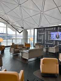 Qantas Lounge at Hong Kong International Airport Terminal 3