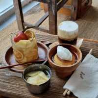 韓国🇰🇷ほぼフルーツのフルーツティーがおすすめのカフェ