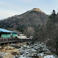 Eobi Ice Valley in South Korea