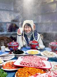 著住羽絨食冰宮火鍋 (最後一張一定要睇🤣🤣)