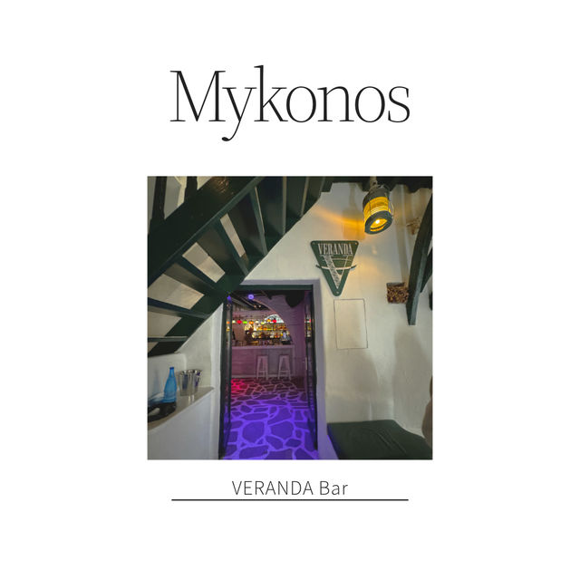 🇬🇷ミコノス代表の海辺bar🏝️🍸