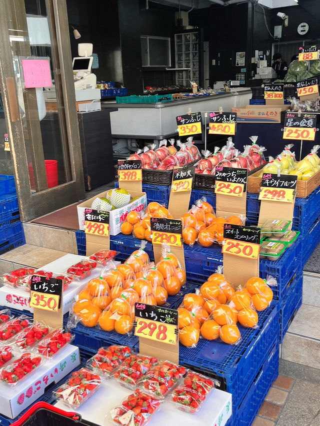 偷窺日本商店街+超市物價！