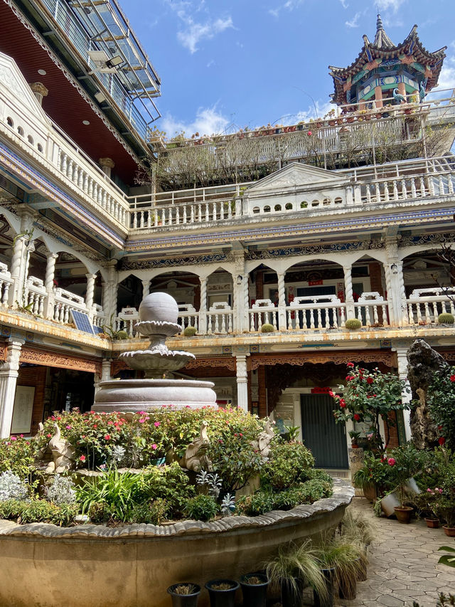 💕🥰雲南大理絕美浪漫之地「張家花園」🌹🌸領略白族建築