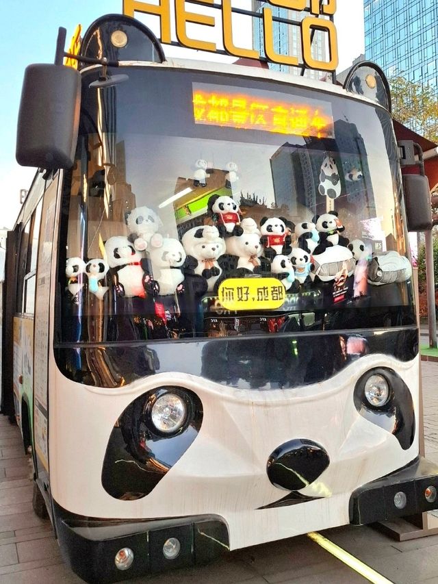 PANDAS AT EVERY CORNER , ONLY IN CHENGDU !