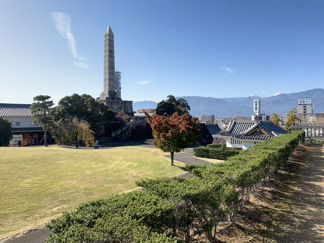 【山梨・甲府】甲府城🏯