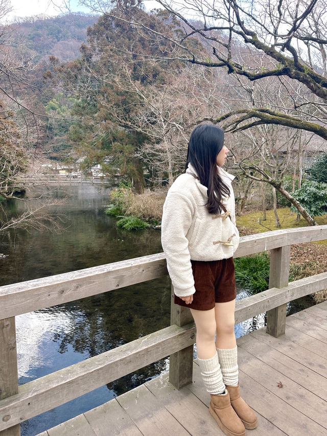 유후인 경이로운 경치를 자아내는 호수 ⛲️