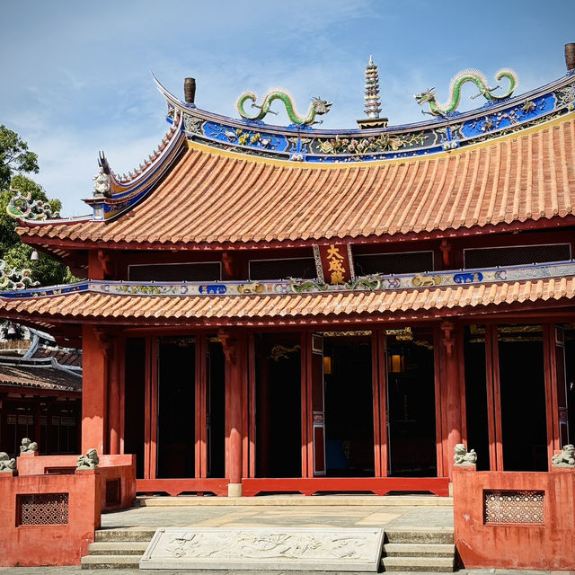 台南 孔廟🏛️古色古香的建築，感受歷史的氛圍！