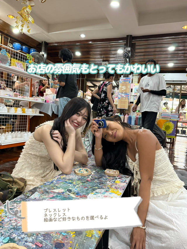 タイ🇹🇭400円でオリジナルアクセサリー作り💎💍✨