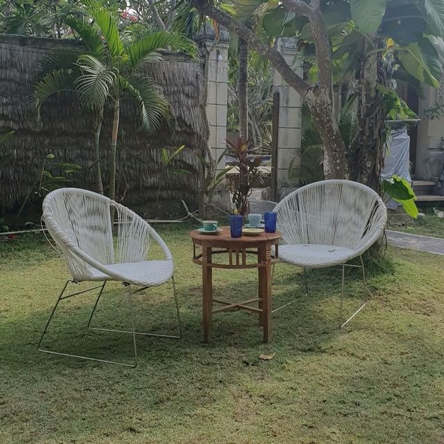 Very comfy spot for hot afternoons