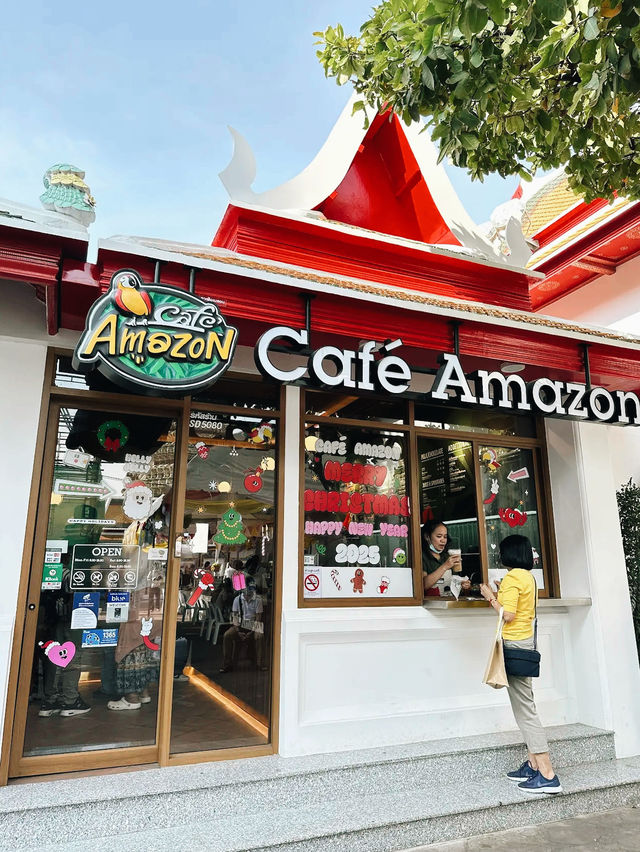 Café Amazon at Wat Pho