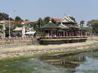 The tranquil Longzhou Chi in Jimei School Village